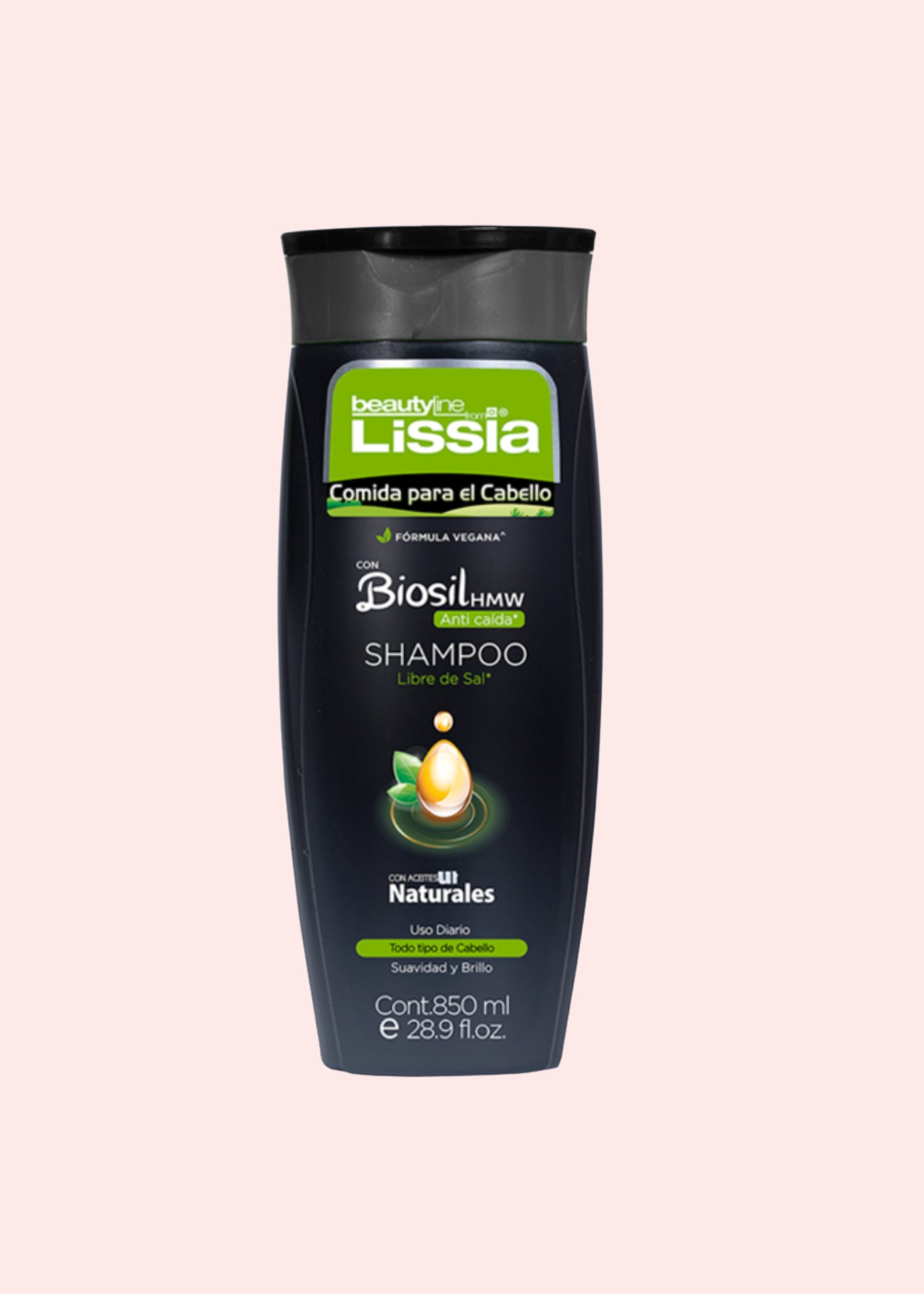 Lissia Shampoo Comida Para El Cabello Biosil 850Ml