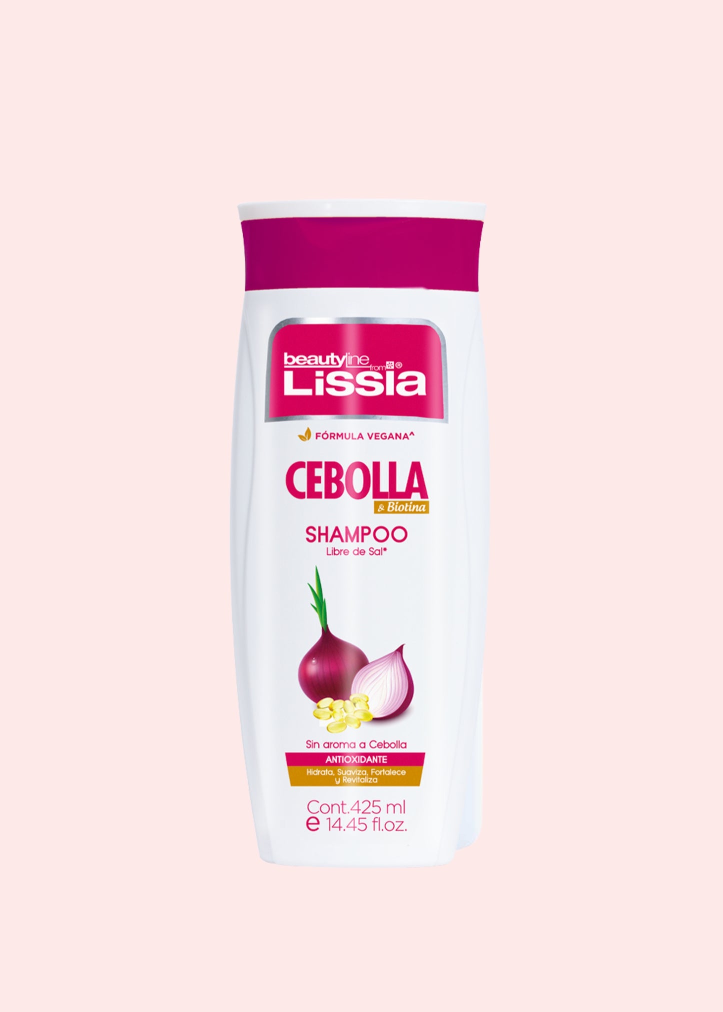 LISSIA SHAMPOO CEBOLLA Y BIOTINA 425ML