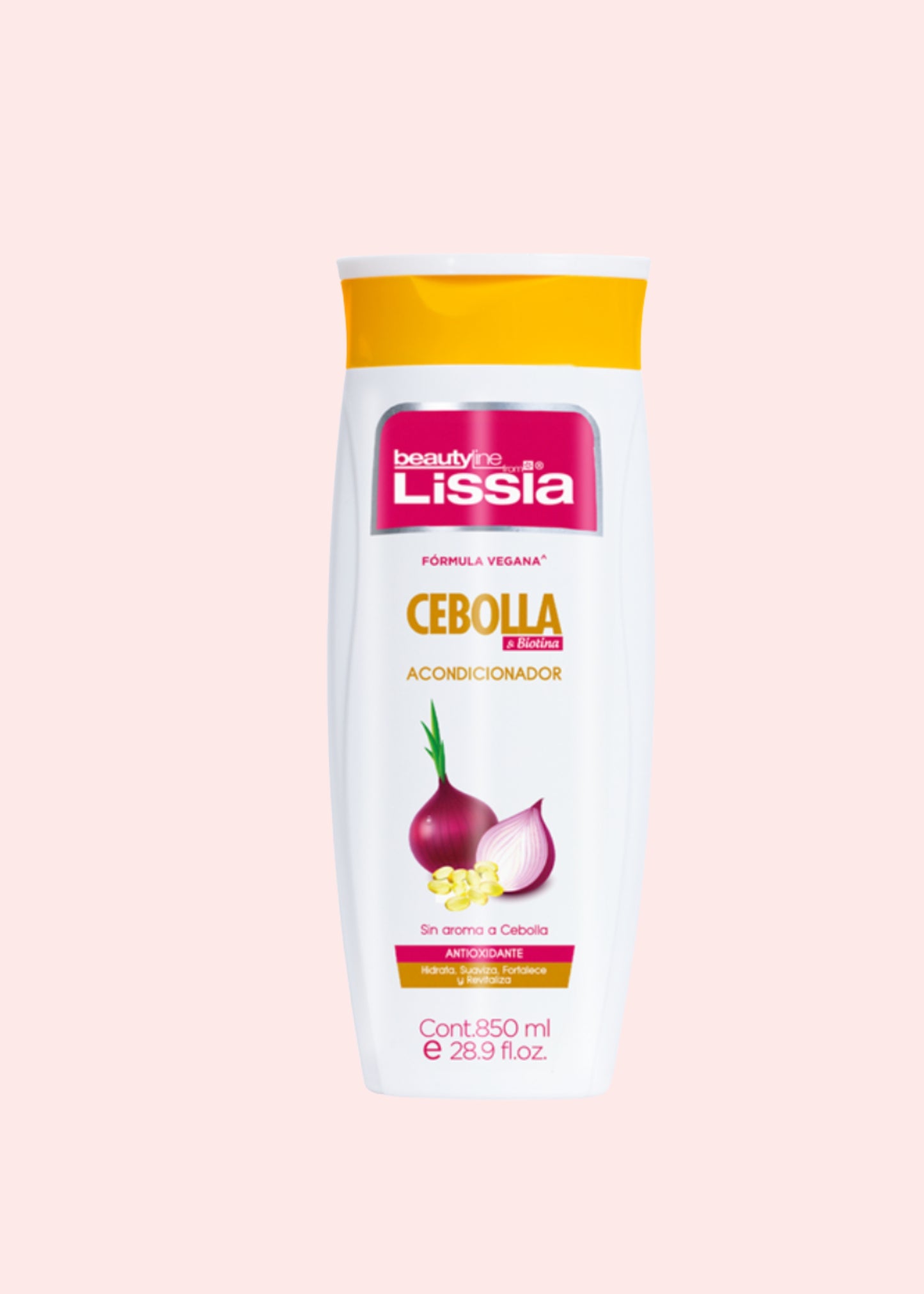 LISSIA SHAMPOO CEBOLLA Y BIOTINA 850ML