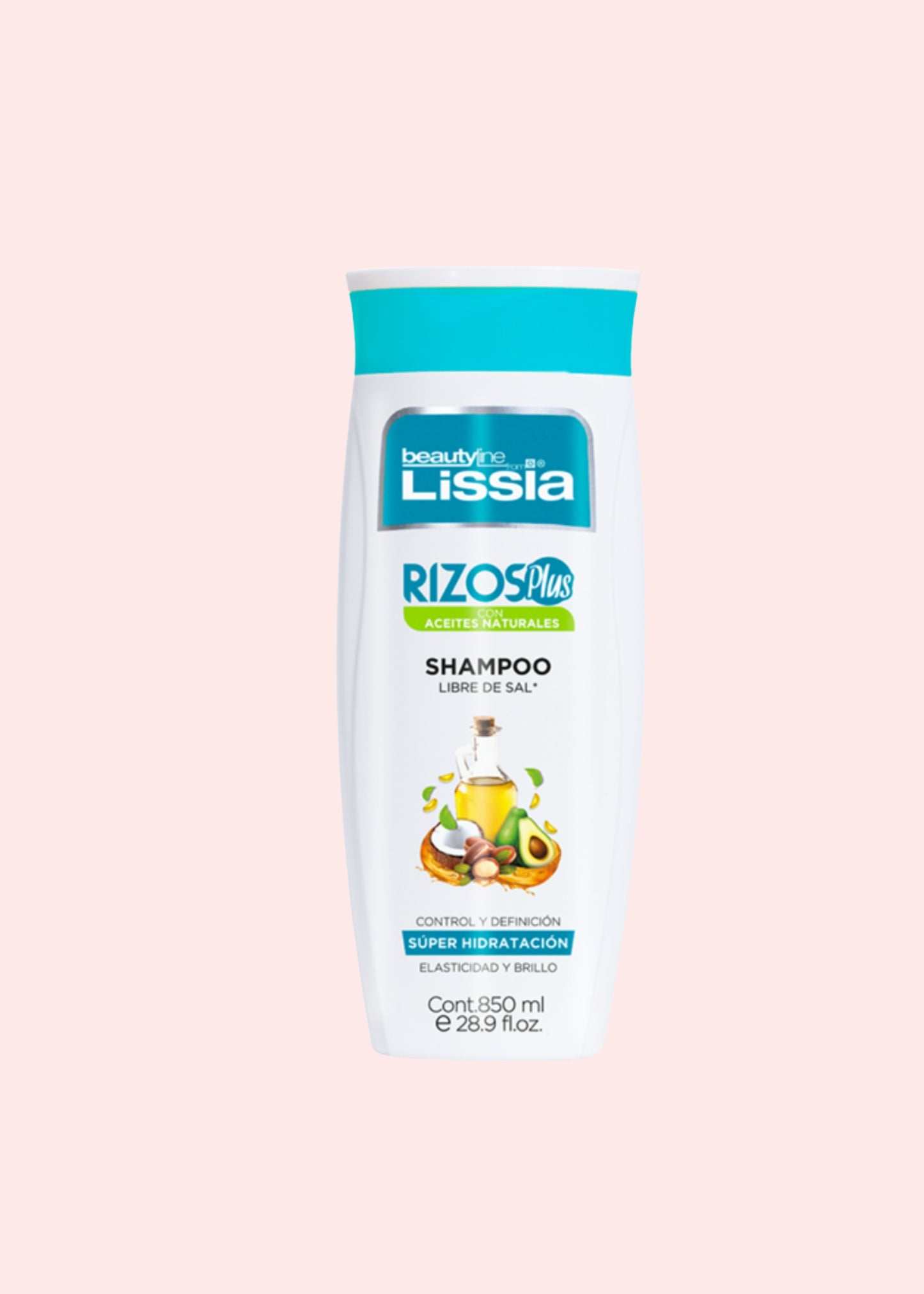 LISSIA SHAMPOO RIZOS PLUS 850 ML