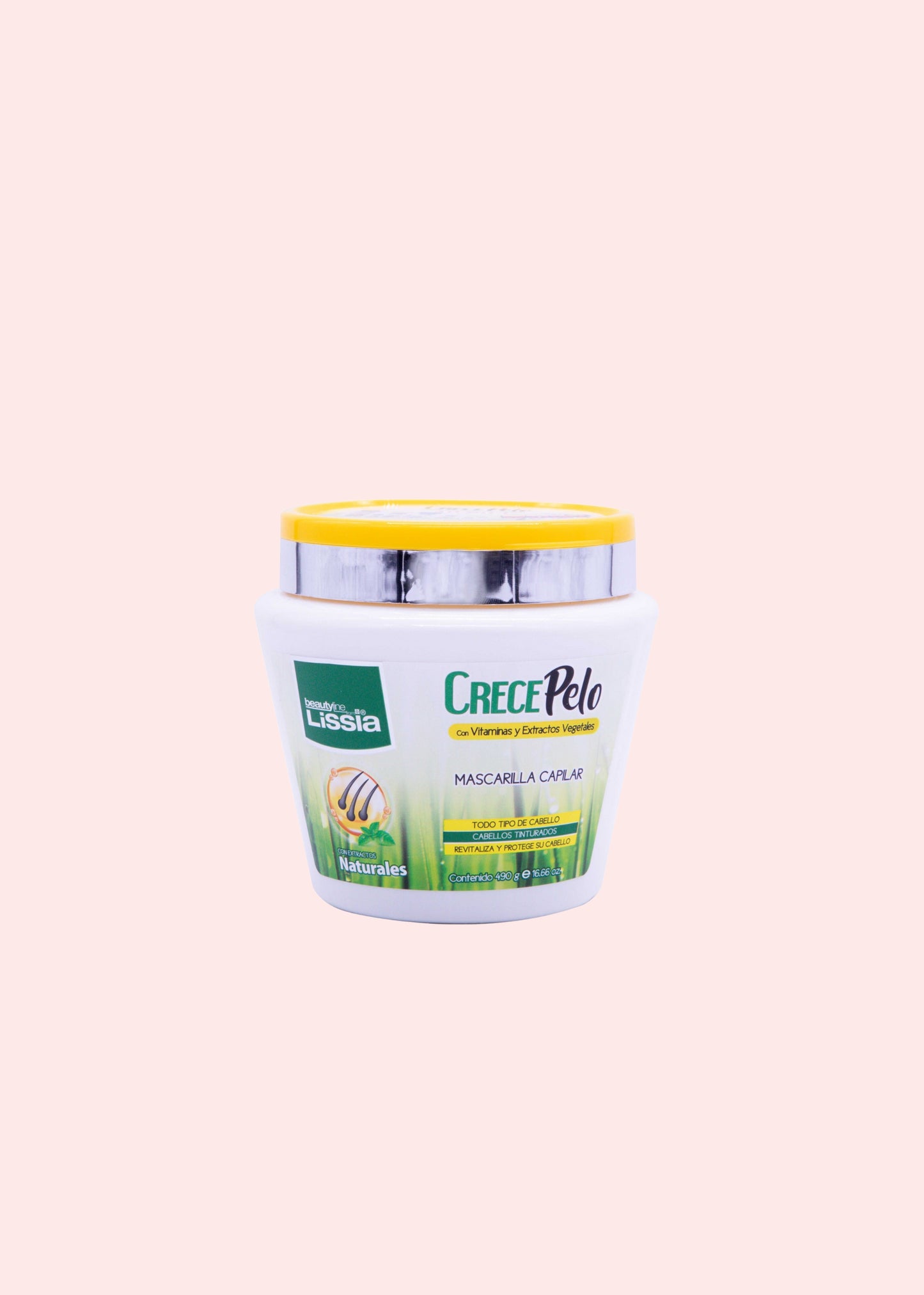 LISSIA MASCARILLA CAPILAR CRECE PELO 490ML