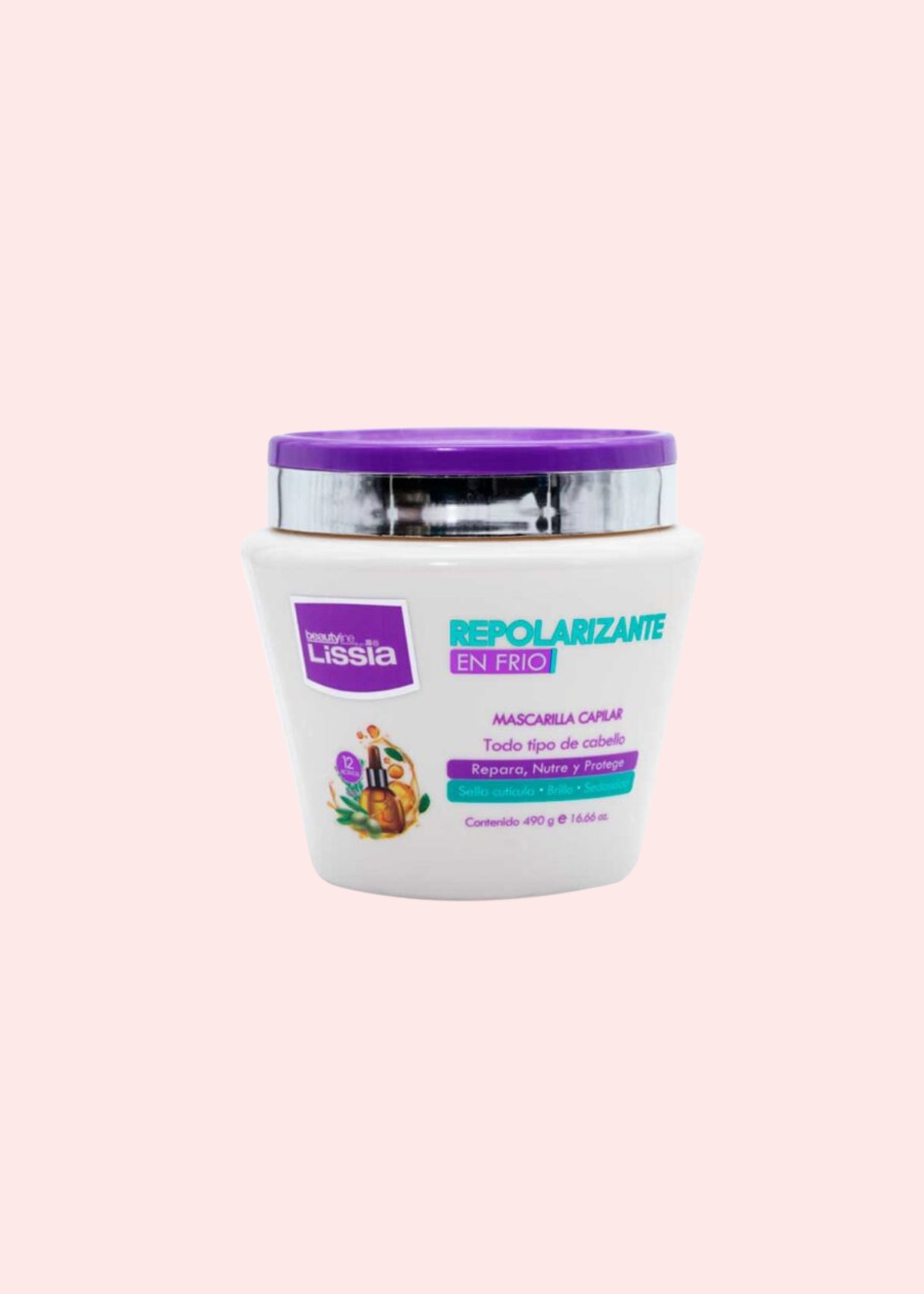 LISSIA MASCARILLA REPOLARIZANTE EN FRIO 490 ML