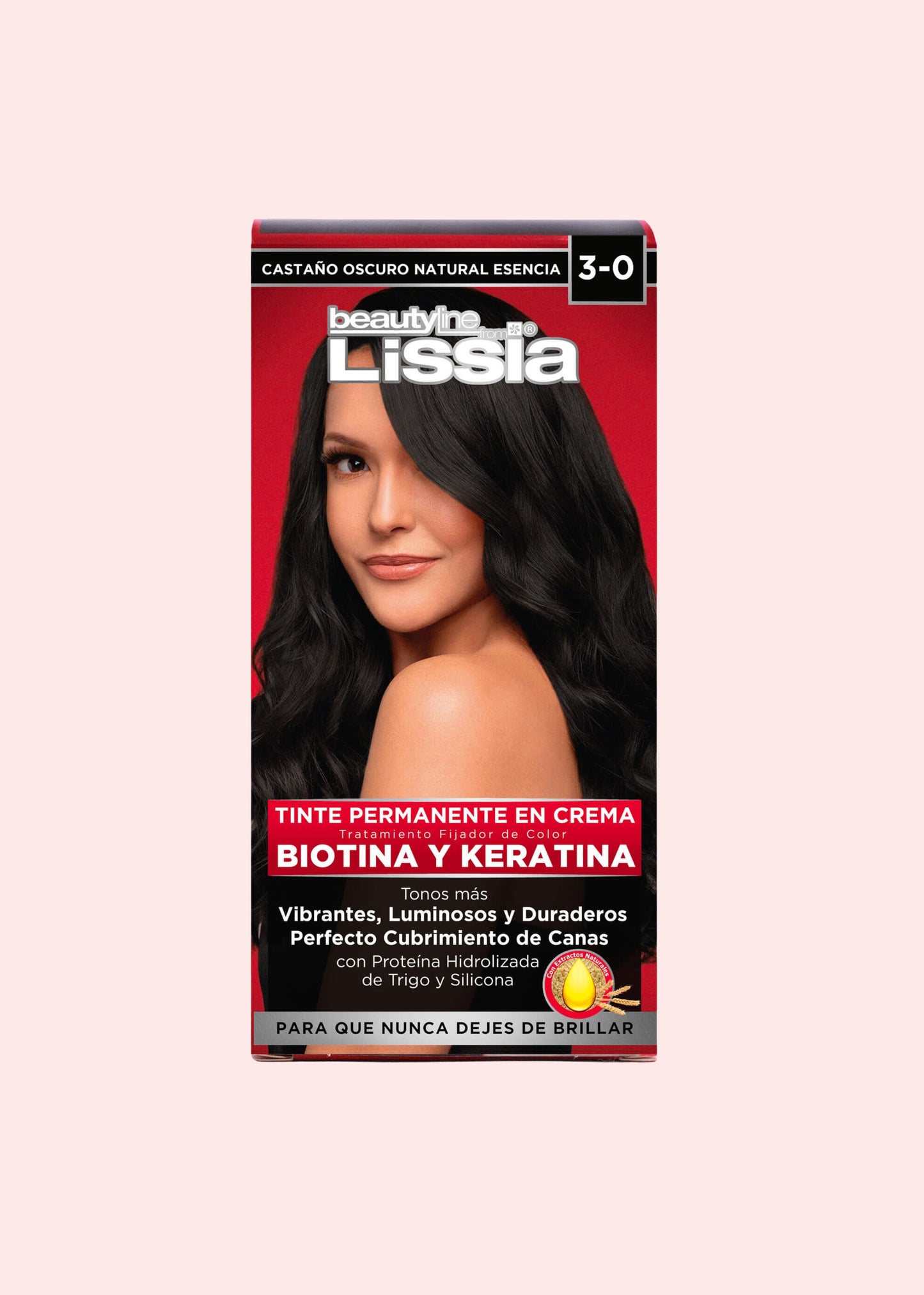 LISSIA KIT TINTE 30 CASTAÑO OSCURO NATURAL