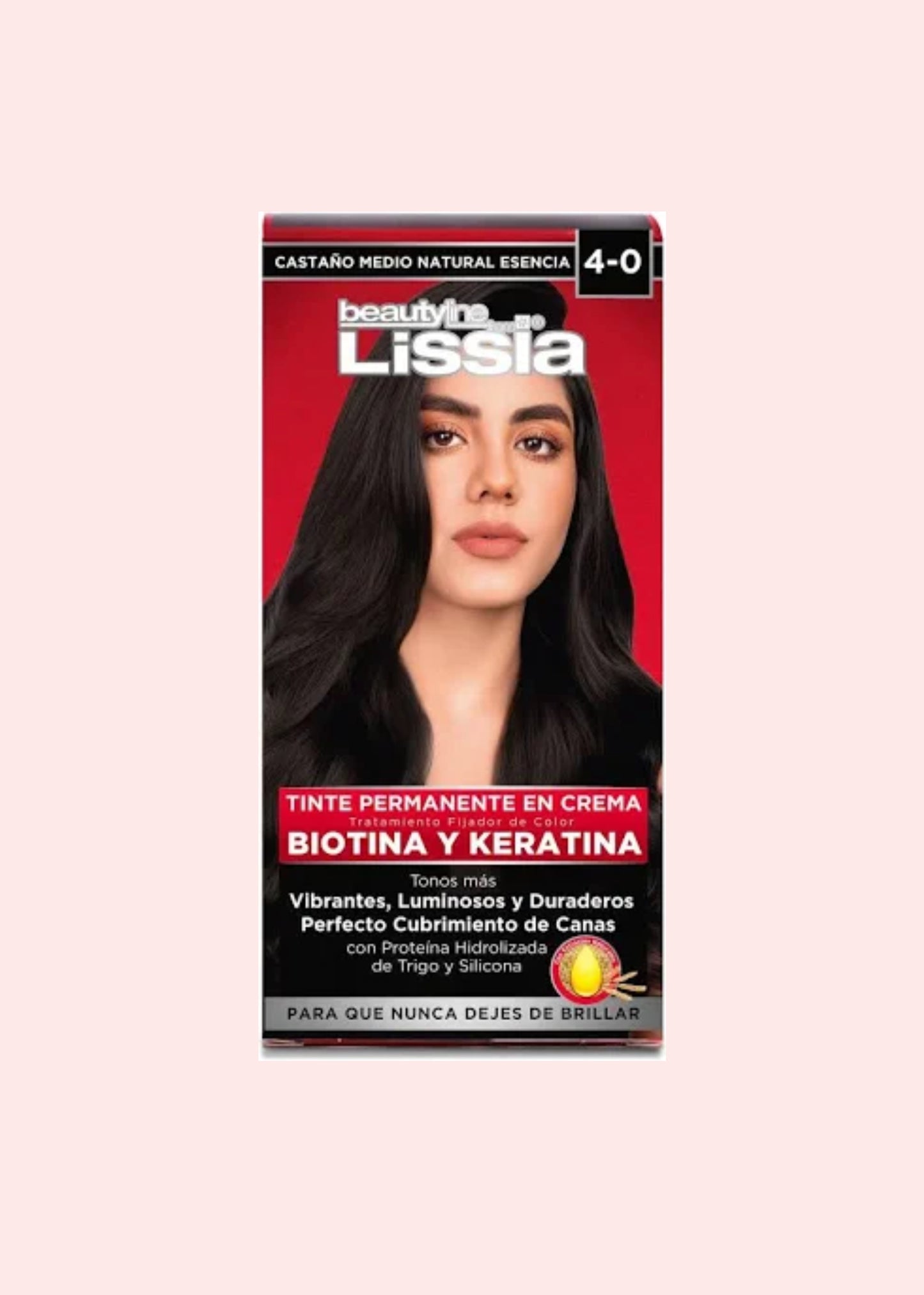 LISSIA KIT TINTE 40 CASTAÑO CLARO NATURAL