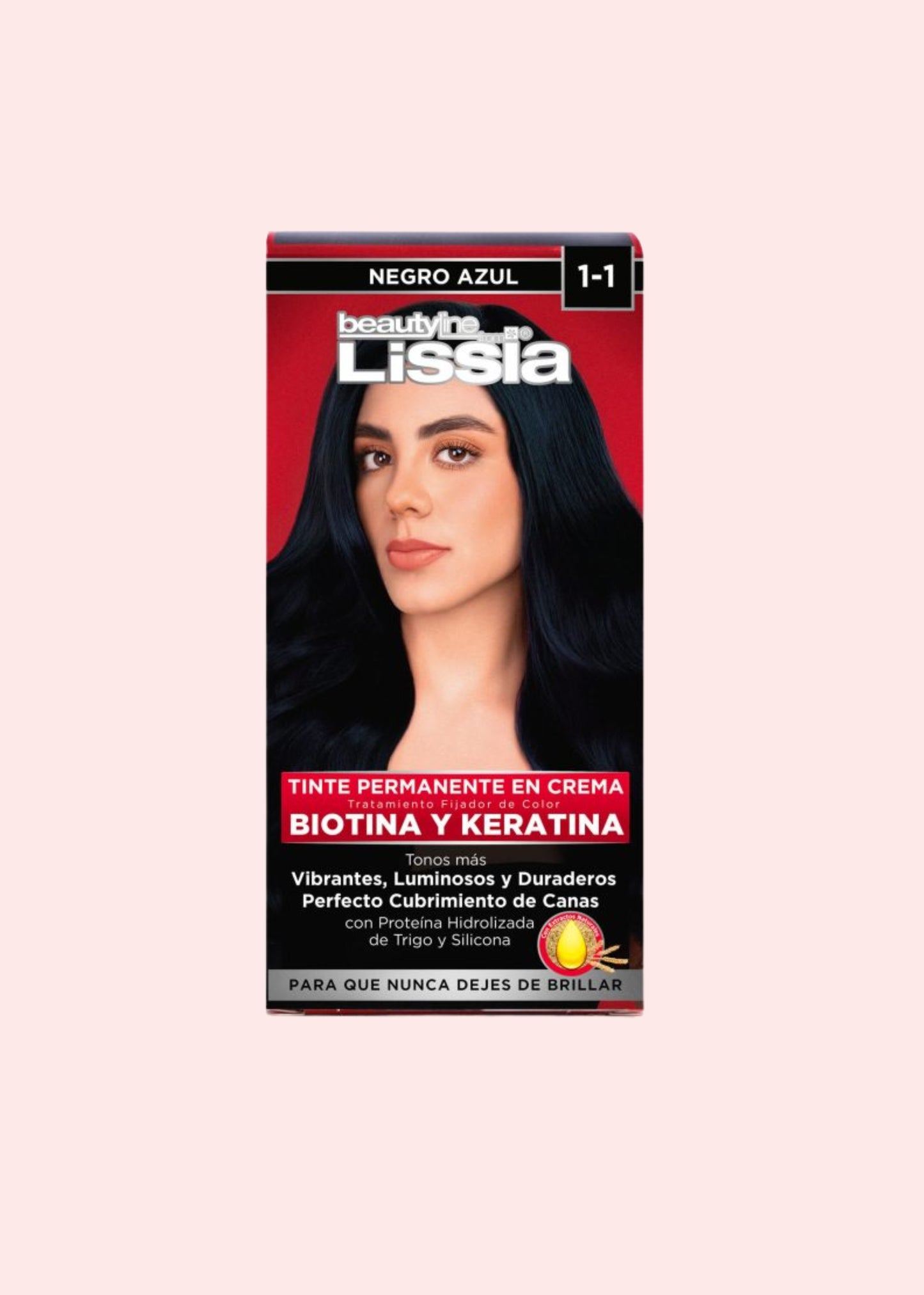 LISSIA KIT TINTE 11 NEGRO AZUL