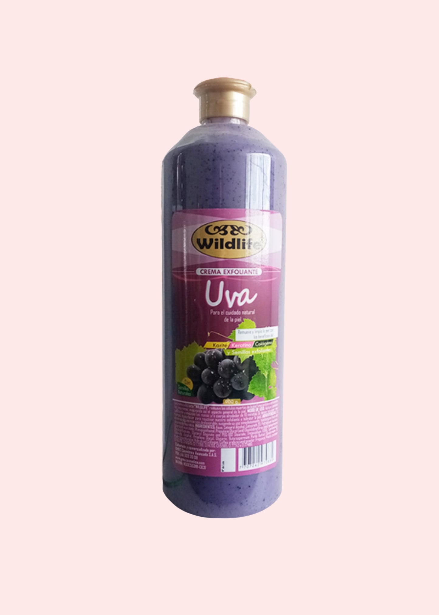 WILDLIFE CREMA EXFOLIANTE UVA TARRO 900 GR
