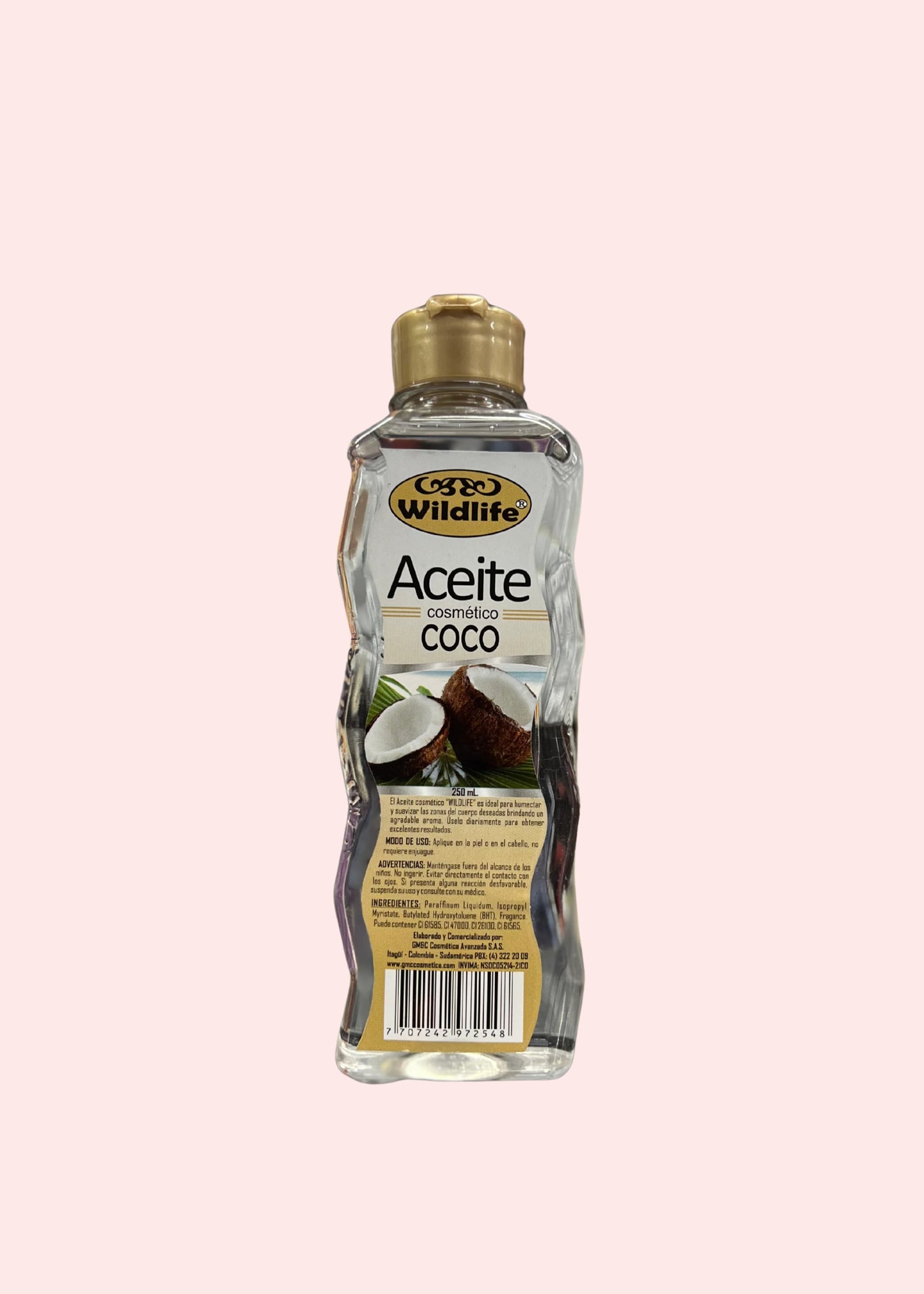 WILDLIFE ACEITE CORPORAL DE COCO - 250ML