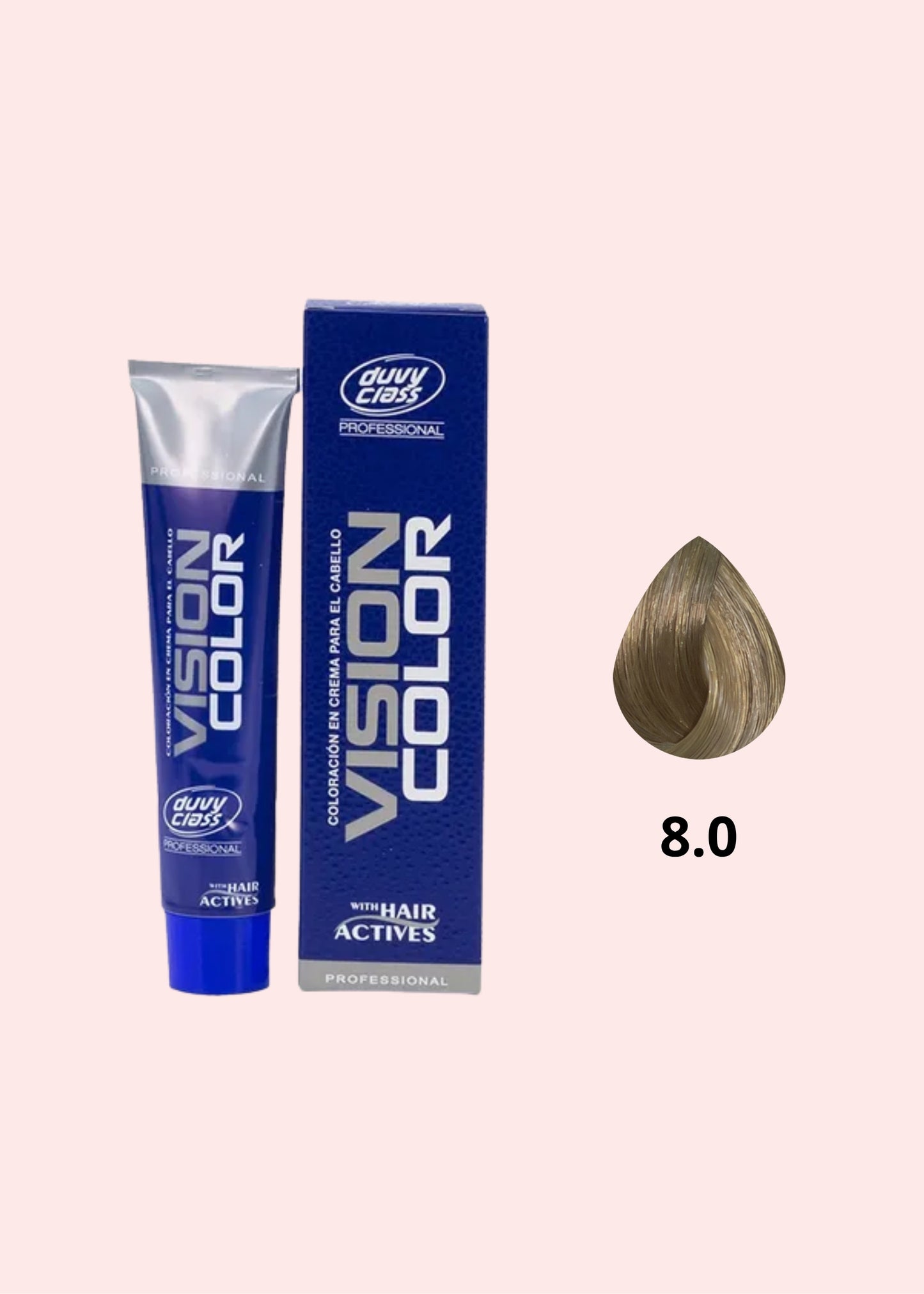 Duvy Class Tinte 8.0 Rubio Claro Natural