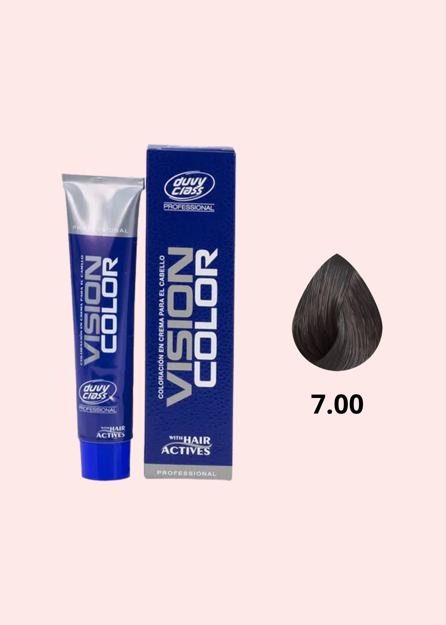 DUVY CLASS TINTE 7.00 RUBIO MEDIO NATURAL PROFUNDO