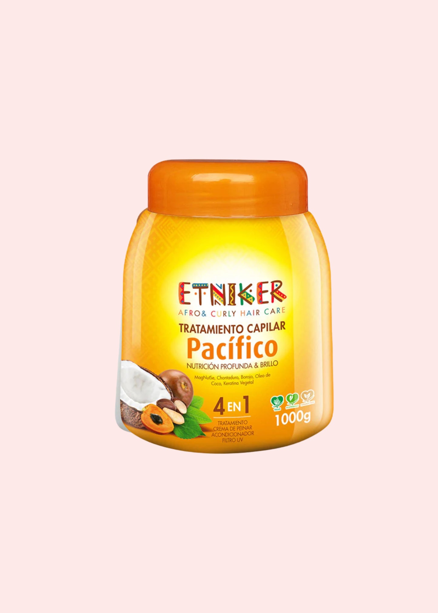 ETNIKER TRATAMIENTO CAPILAR PACIFICO 4 EN 1 *1000ML