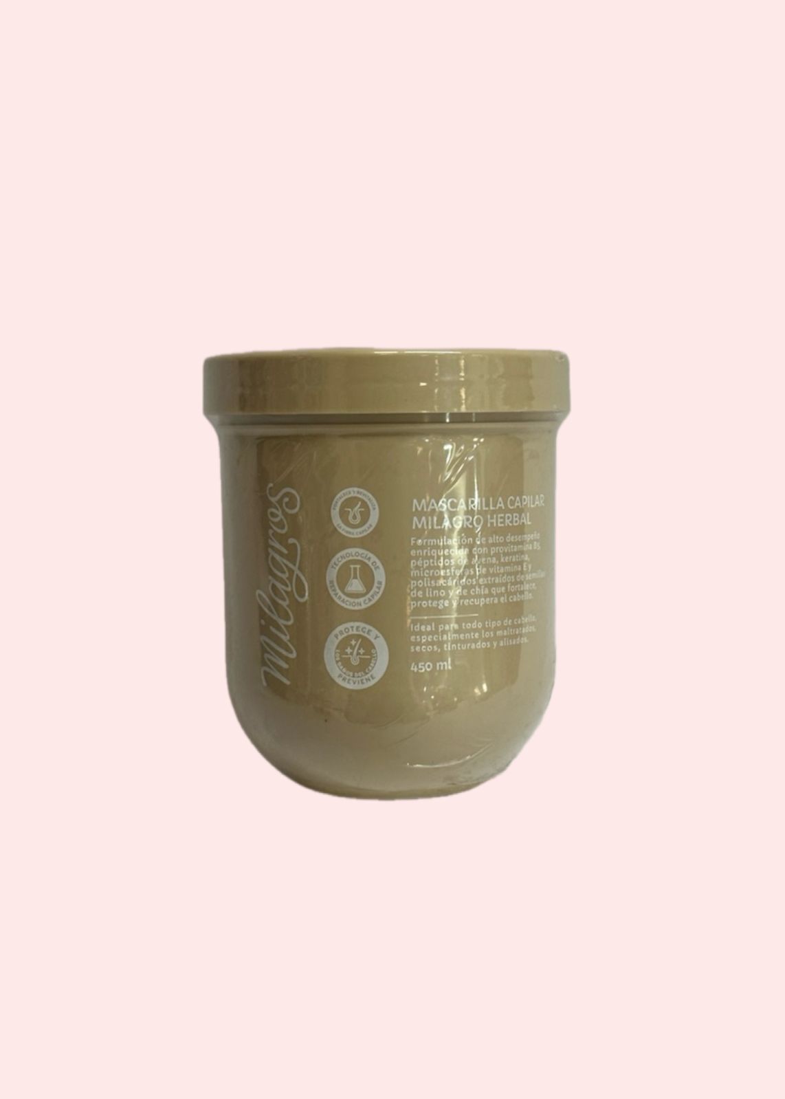 MILAGROS MASCARILLA HERBAL 450 ML