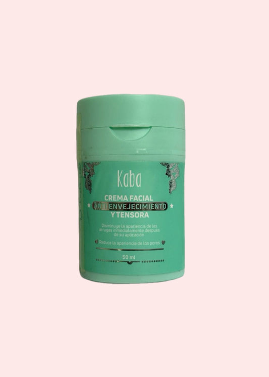 Kaba Crema Facial Anti Envejecimiento Y Tensora 30 Ml