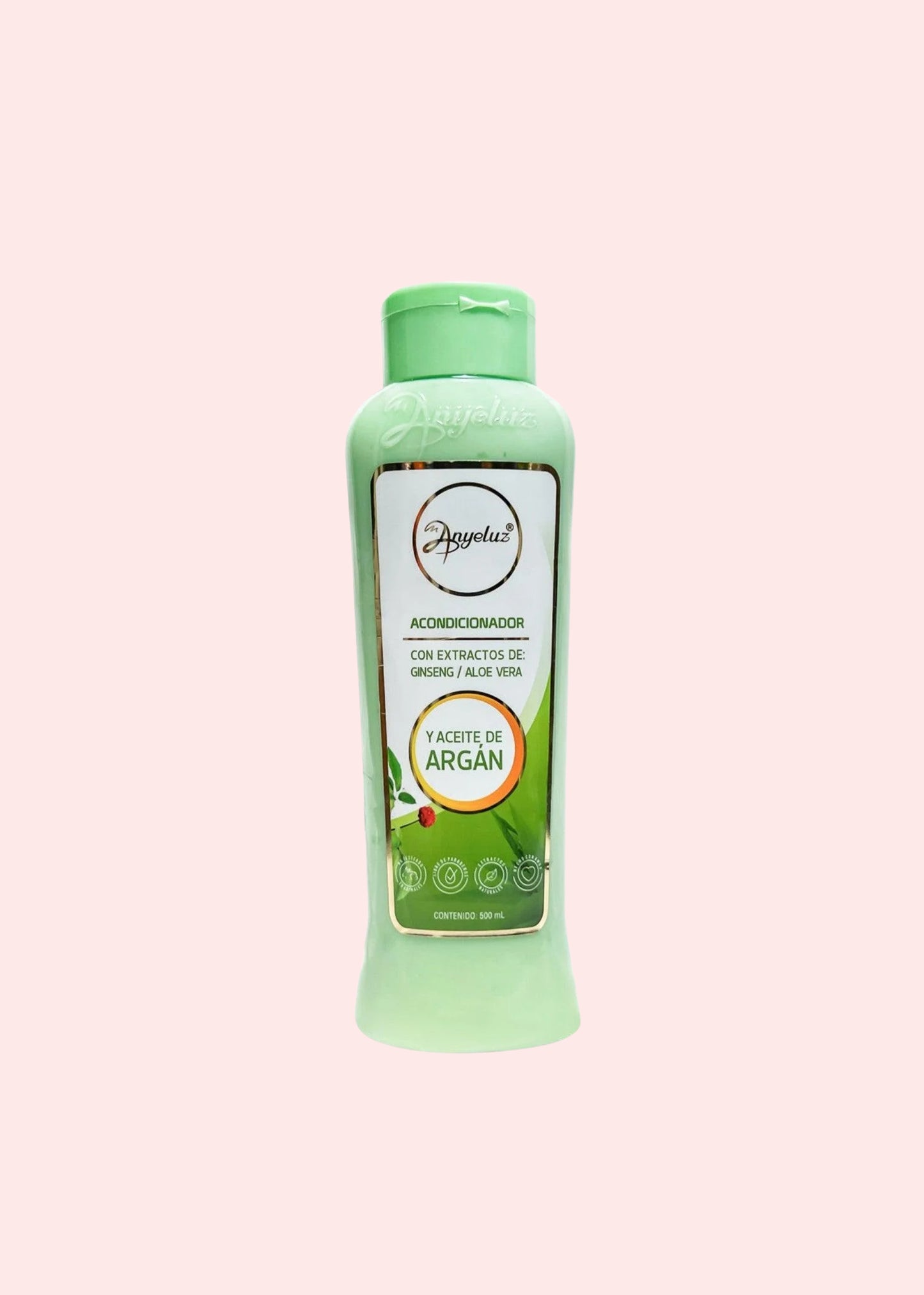ANYELUZ ACONDICIONADOR GINSENG, ALOE Y ACE DE ARGAN 500ML