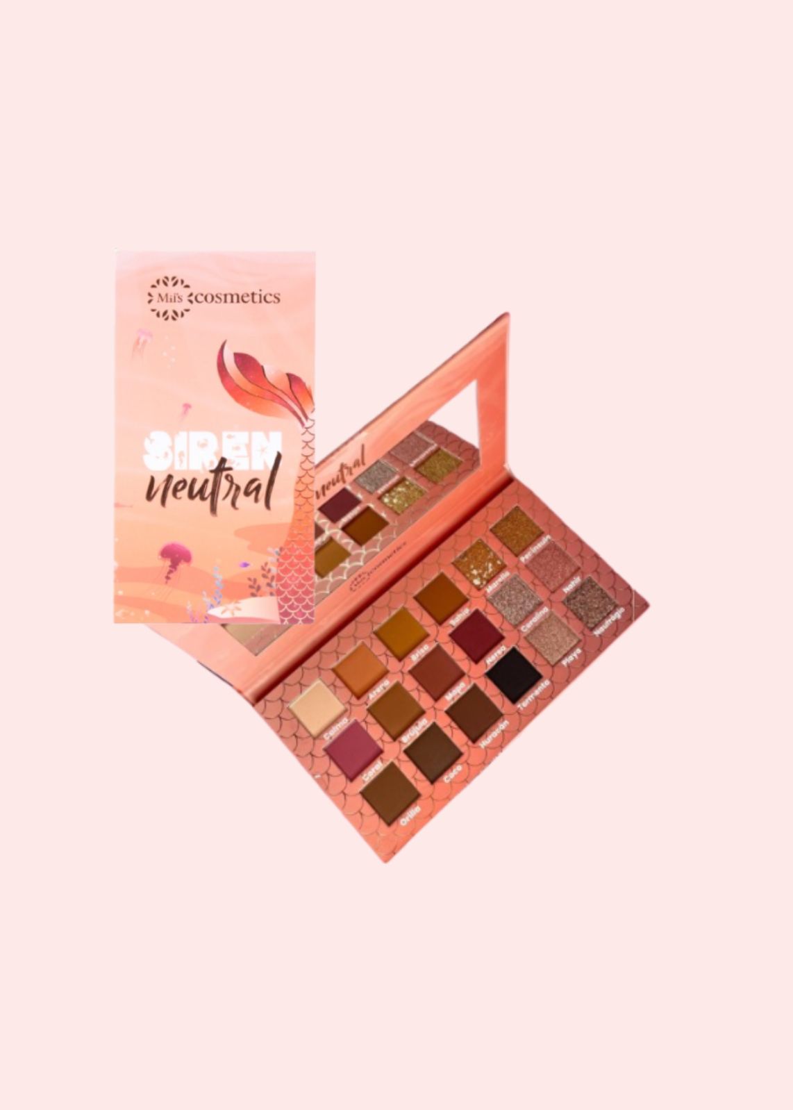 MIIS COSMETICS PALETA DE SOMBRAS SIREN NEUTRAL REF PSN01