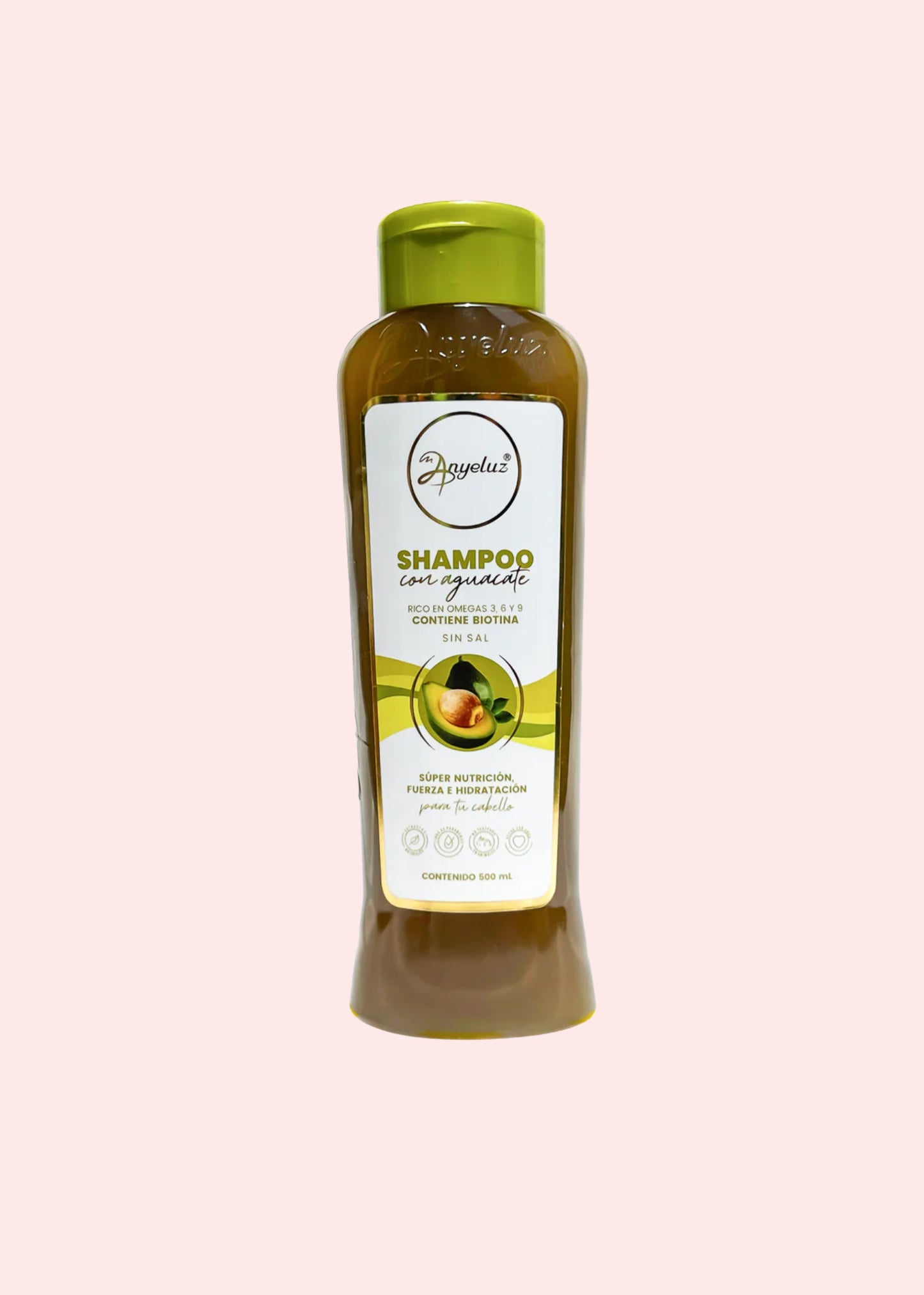 Anyeluz Shampoo Con Aguacate 500 Ml