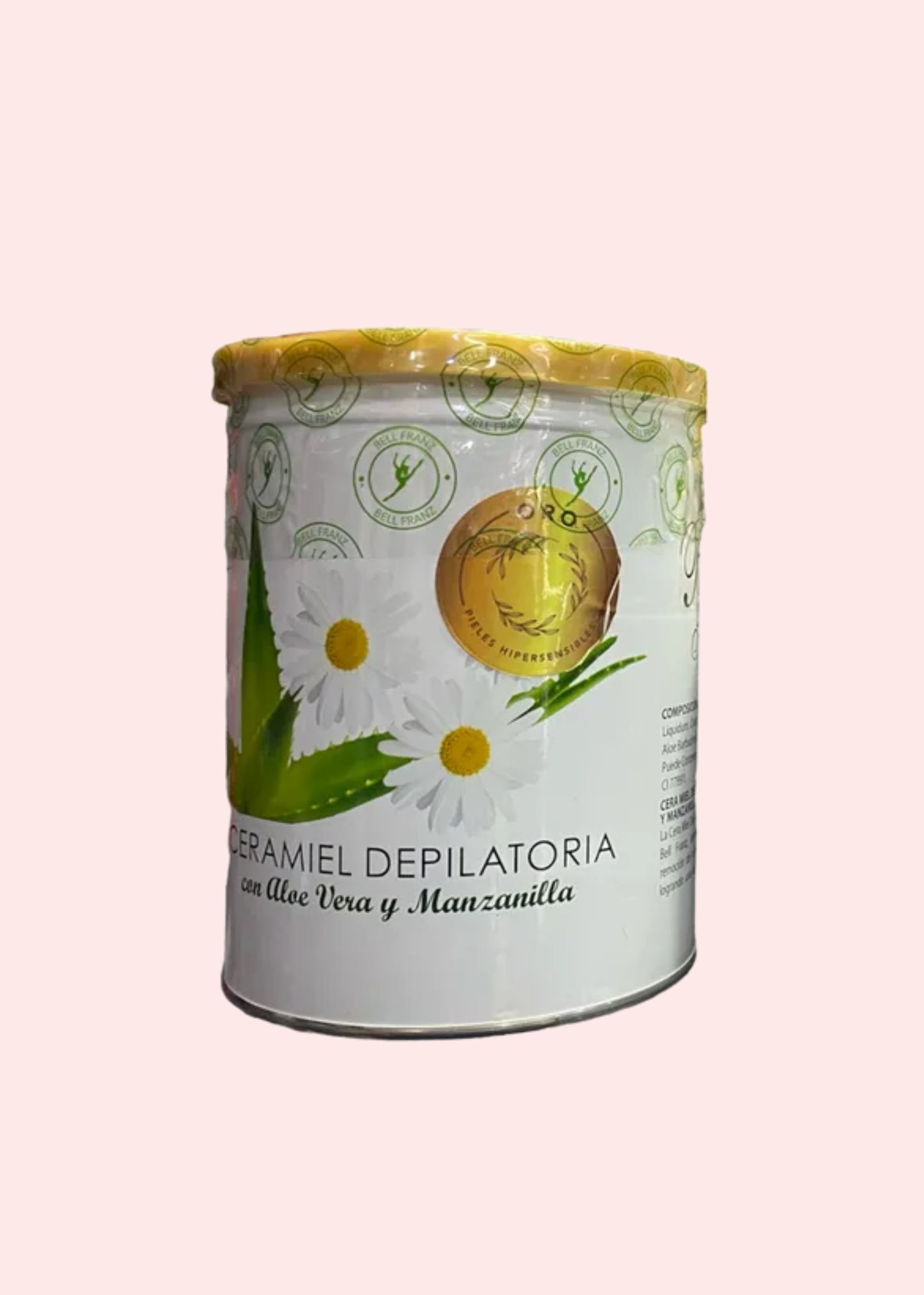 BELL FRANZ CERA DEPILATORIA ORO ALOE Y MANZANILLA 905 G