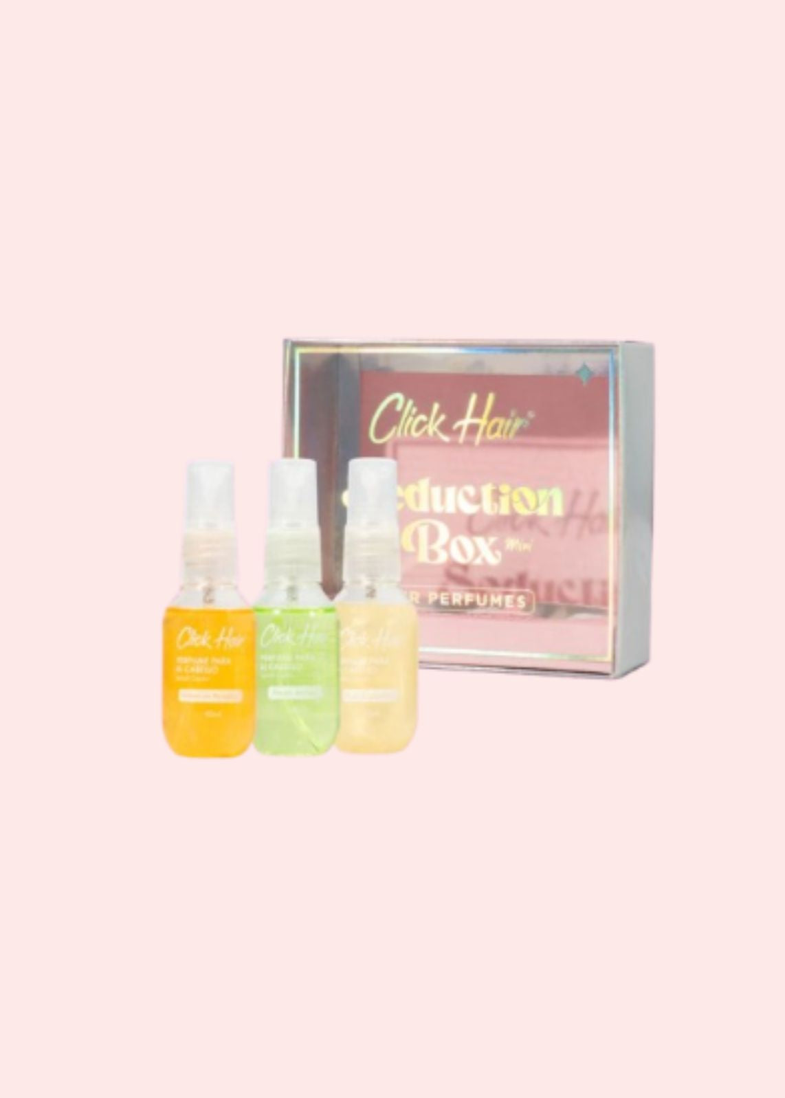 CLICK HAIR PERFUME CAPILAR X3 AMARILLO VERDE NARANJA (PERFUMES CITRICOS) 40ML