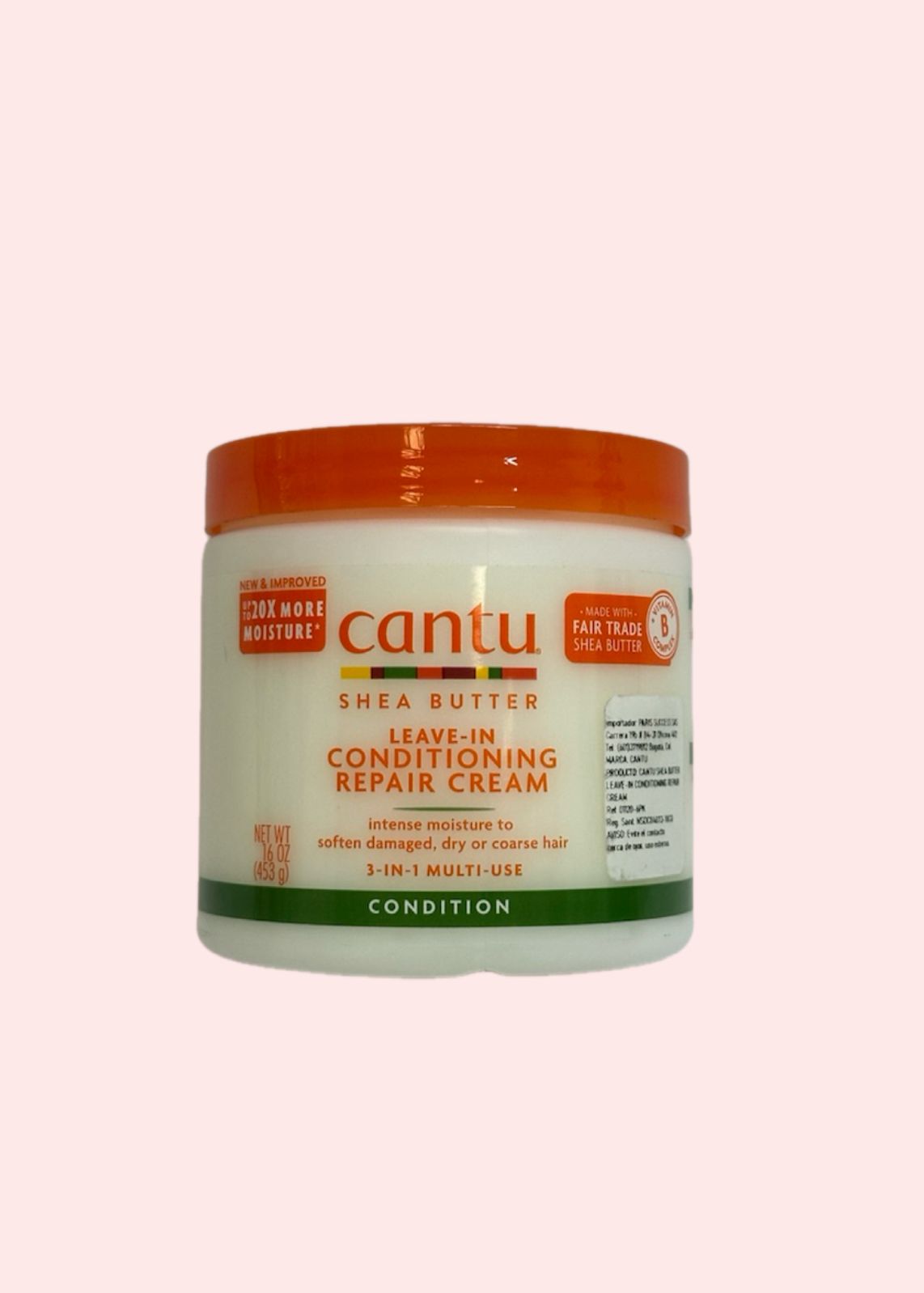 CANTU LEAVE-IN CONDITIONING REPAIR CREAM 453GR