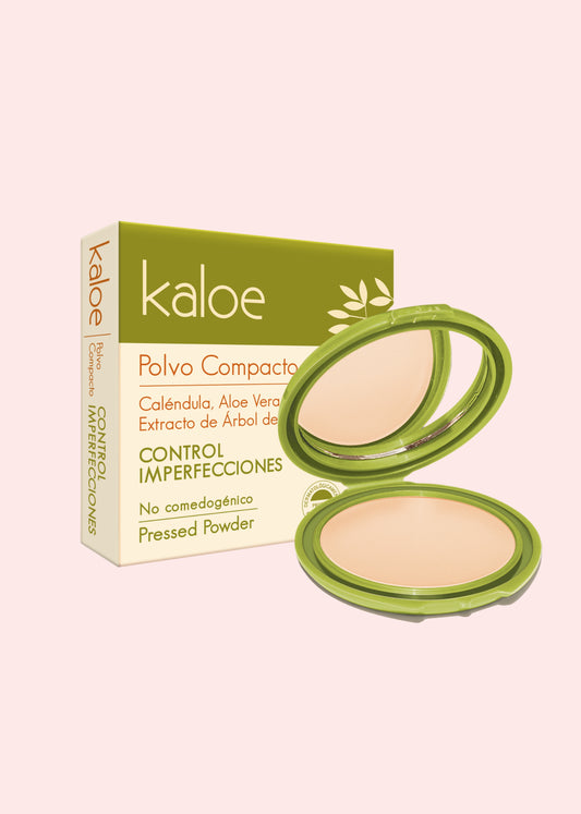 Kaloe Polvo Compacto Control Imperfecciones N1 Almendras 15Gr
