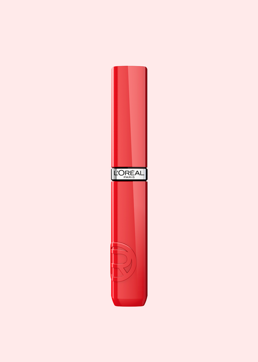LOREAL PARIS LABIAL INFAL LAQUE RESISIT DRUNK IN ROSE 215  0.13 OZ