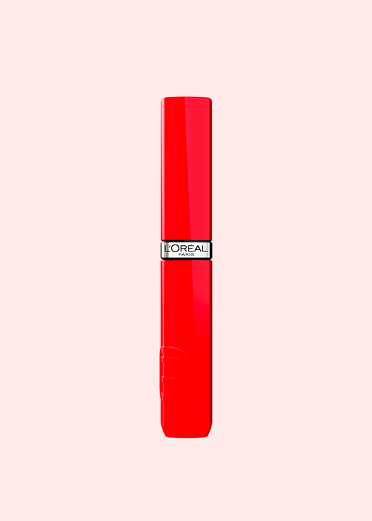 LOREAL PARIS LABIAL INFAL LAQUE RESISIT RED POPPY  INFALIBLE 410 ROUGE POPPY 0.13 OZ