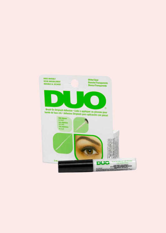 DUO PEGANTE PESTAÑAS TRANSPARENTE (VERDE) CON PINCEL 56812
