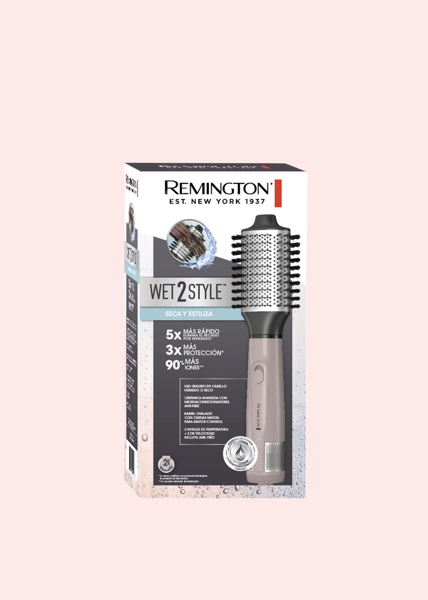 Remington Cepillo De Aire Wet 2 Style Ref As15A