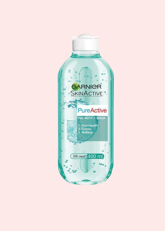 GARNIER AGUA MICELAR PUREACTIVE 400ML