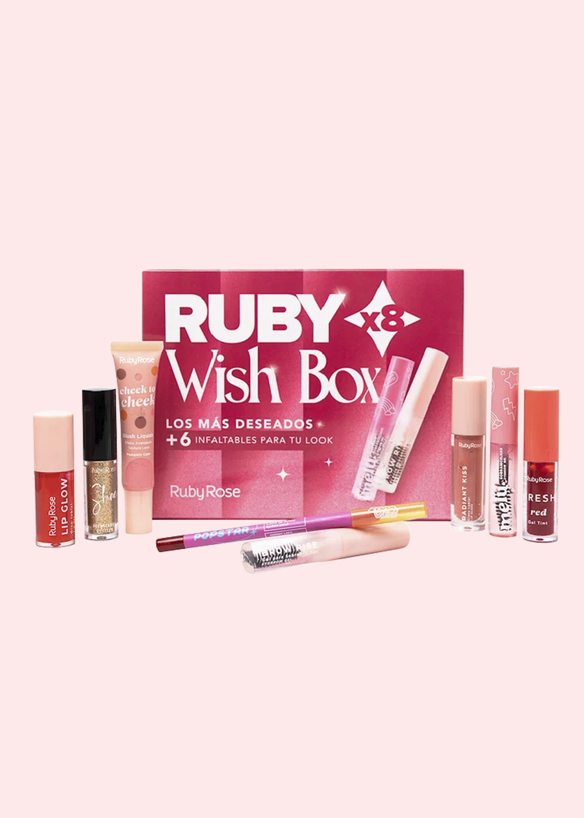 CAJA RUBY ROSE ANIVERSARIO X8