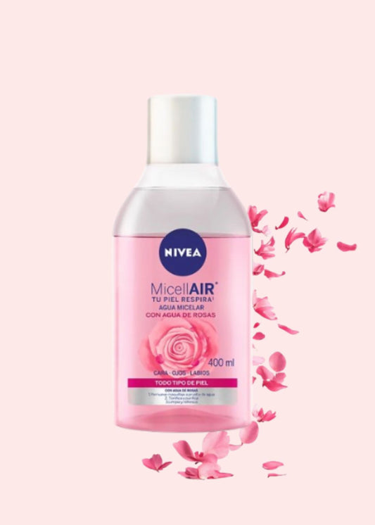 NIVEA FACE AGUA MICELAR ROSAS