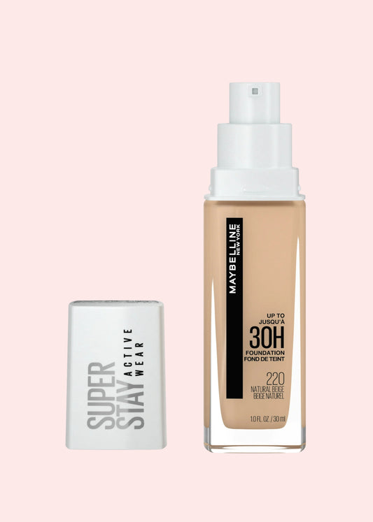 MAYBELLINE SUPERSTAY FULL COVERAGE FDT NAT BEIGE 6.7GR