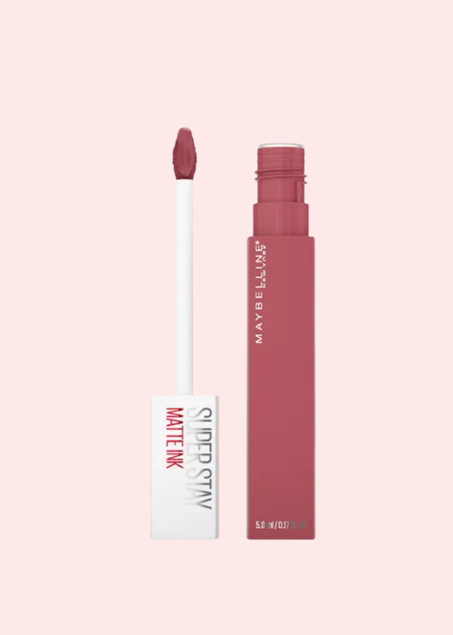 Maybelline Labial Superstay Matte Pinks Ringleader Larga Duracion 5Ml
