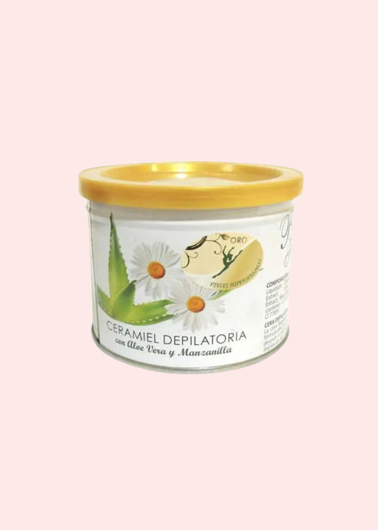 BELL FRANZ CERA DEPILATORIA ORO ALOE Y MANZANILLA 500 G