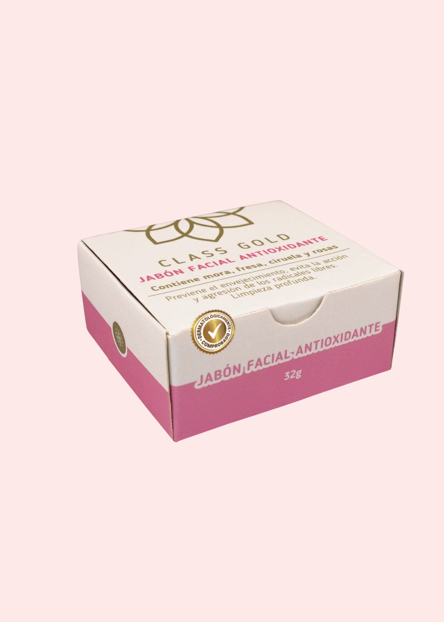 Class Gold Jabon Facial Antioxidante Piel Seca 32G