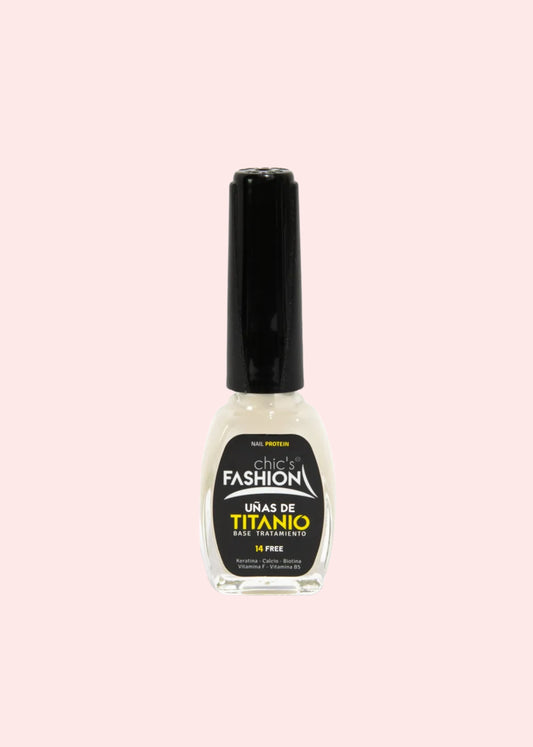 Chics Fashion Esmalte Base Tratamiento Uñas De Titanium