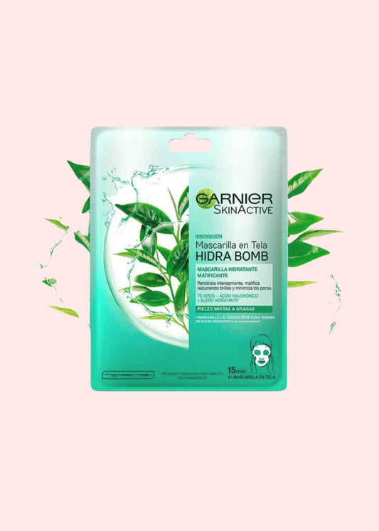 Garnier Hidra Bomb Te Verde Matificante 28 G