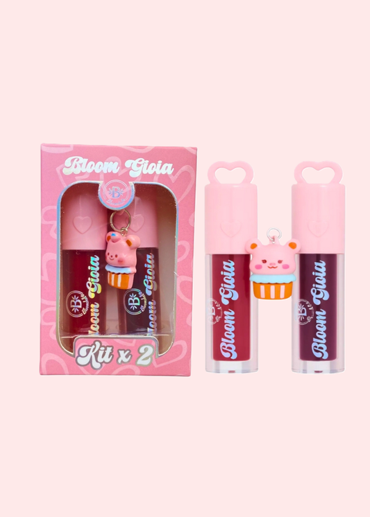 BLOOMSHELL BRILLO HIDRATANTE BLOOM GIOIA KIT 2 PCS REF BLK34