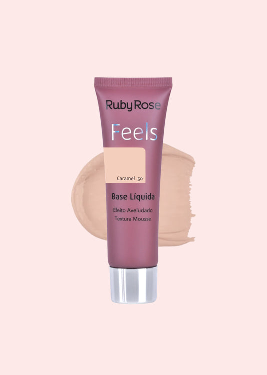 RUBY ROSE BASE LIQUIDA FEELS #50 HB- 8053