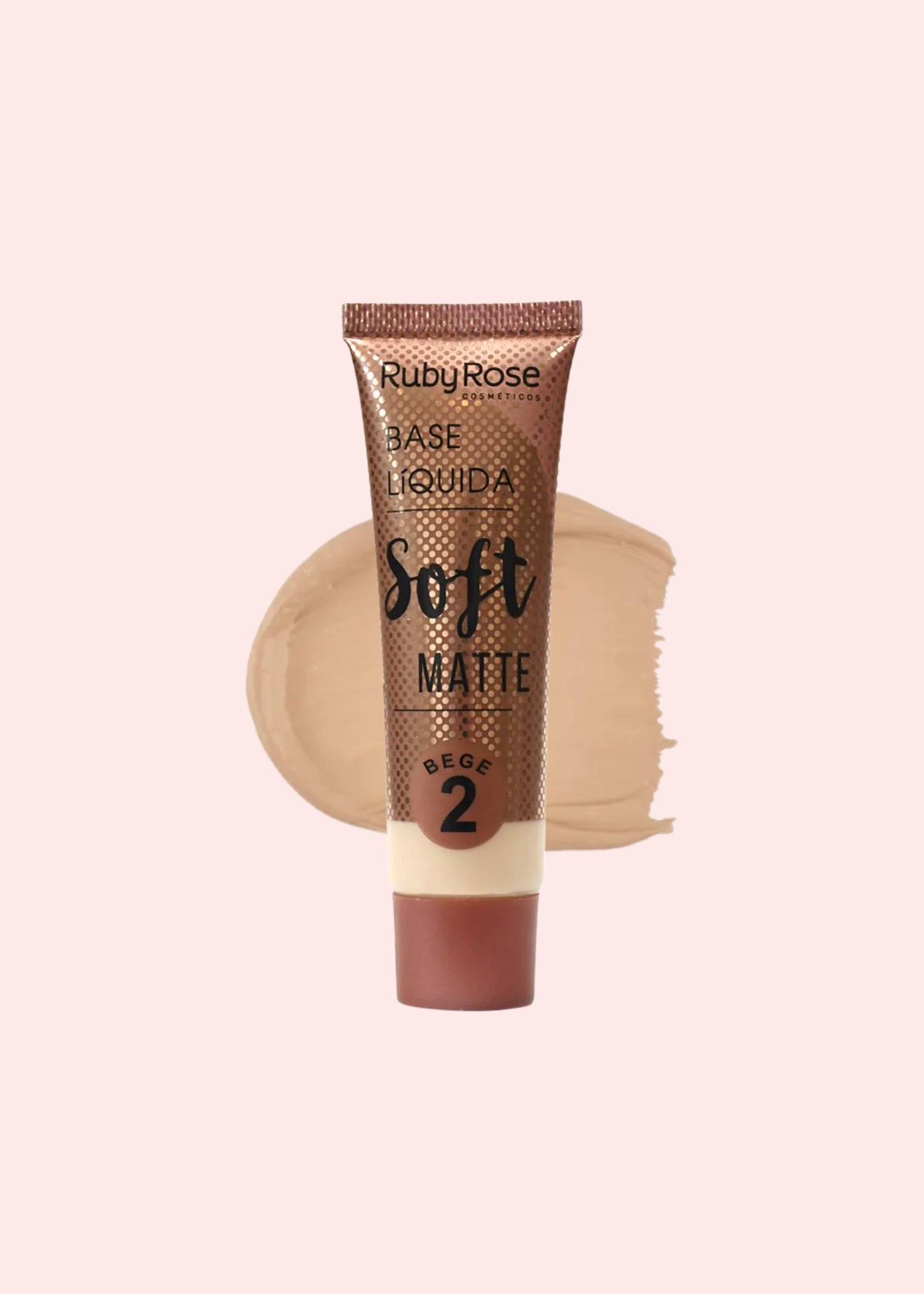 RUBY ROSE BASE LIQUIDA SOFT MATTE BEGE # 2 HB- HB-8050