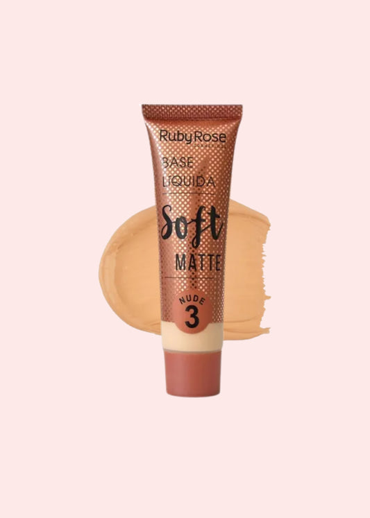 Ruby Rose Base Liquida Soft Matte Nude  N 1 Hb 8050