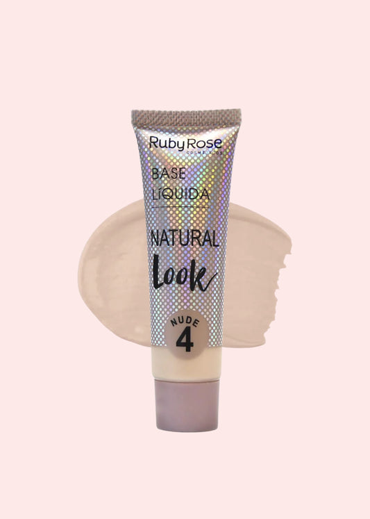 Ruby Rose Base Liquida Natural Look Nude  N4 Hb  8051