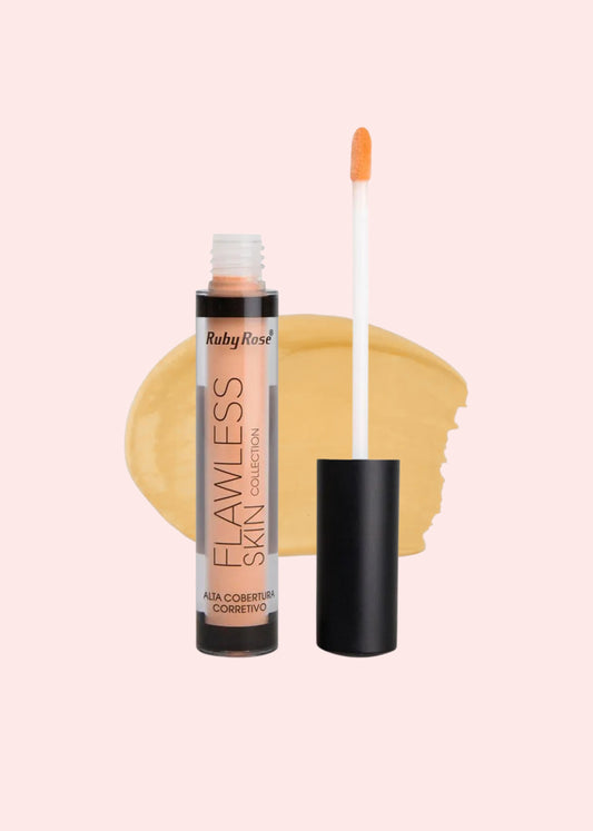 RUBY ROSE CORRECTOR LIQUIDO FLAWLESS BEIGE #3 HB- 8080