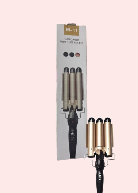 RIZADOR DE PELO 3 TUBOS REF M-11