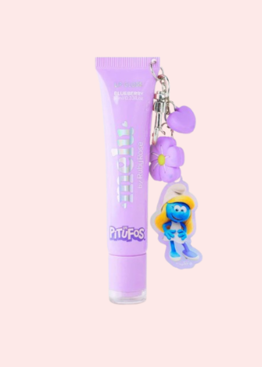 RUBY ROSE LIP GLOSS COLAPSIBLE PITUFOS BLUEBERRY