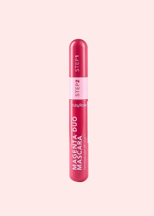 RUBY ROSE PESTAÑINA DUO MAGENTA MASCARA STEP2 STEP 1 HB-F000-MAGE