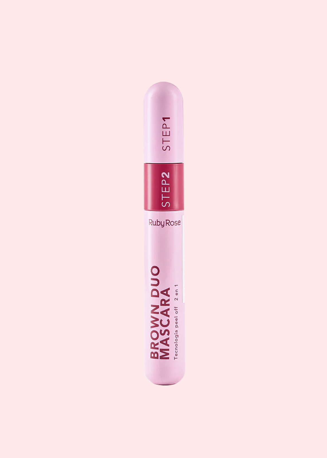 RUBY ROSE PESTAÑINA DUO CAFE MASCARA STEP2 STEP 1 HB-F000BROW