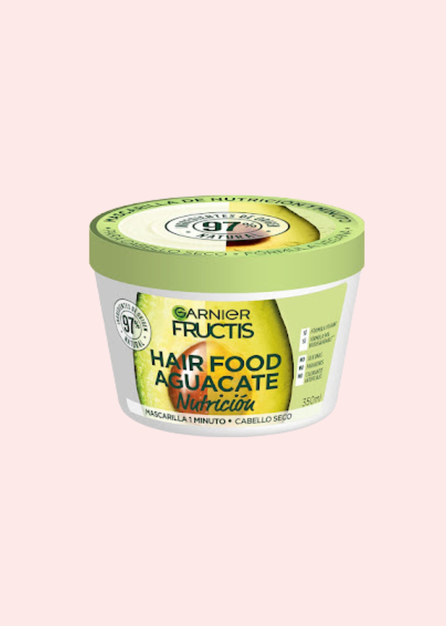 Garnier Tratamiento Fructis Hair Food Aguacate Nutricion 350Ml