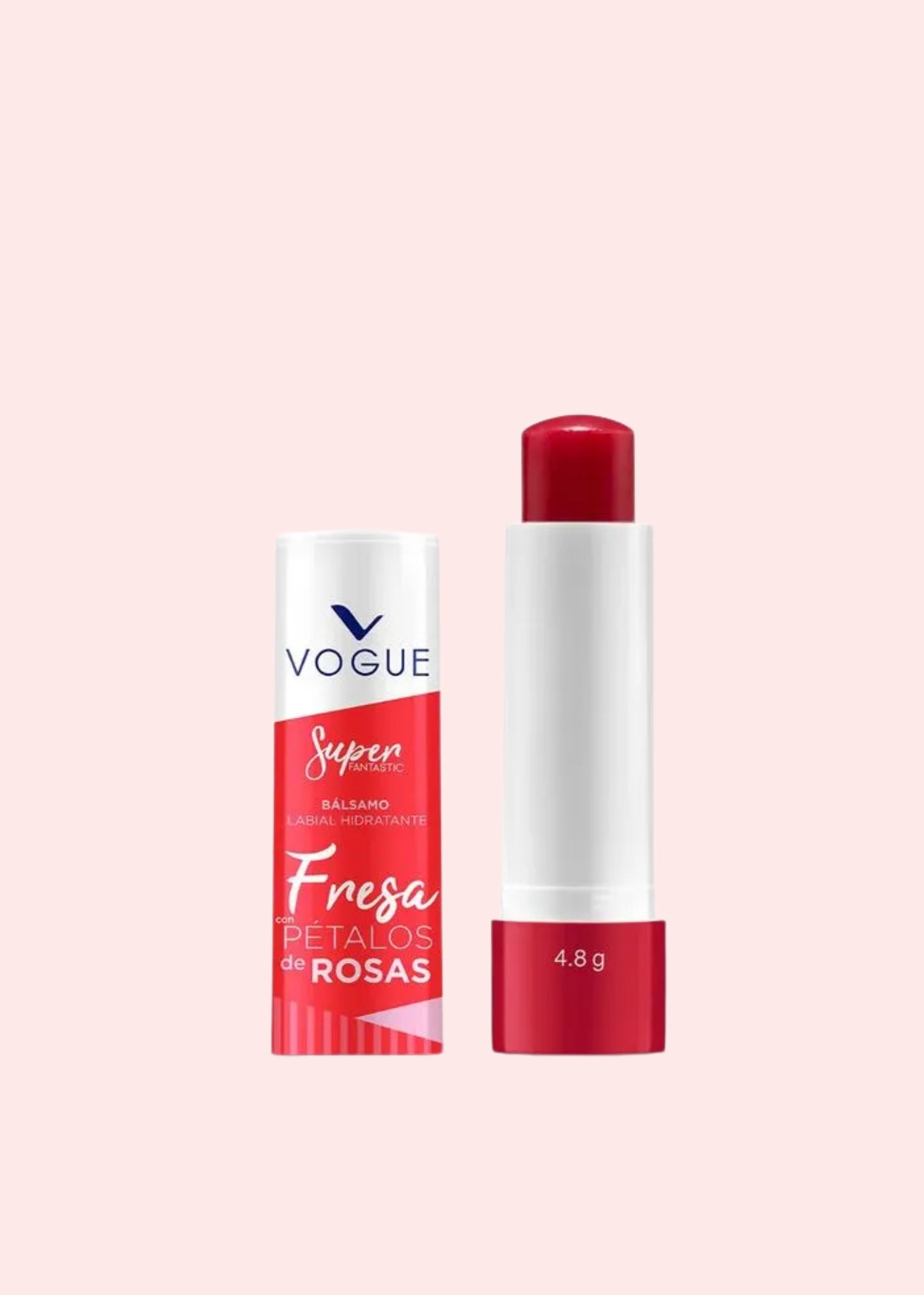 Vogue Balsamo Labial Fresa 4.8Gr