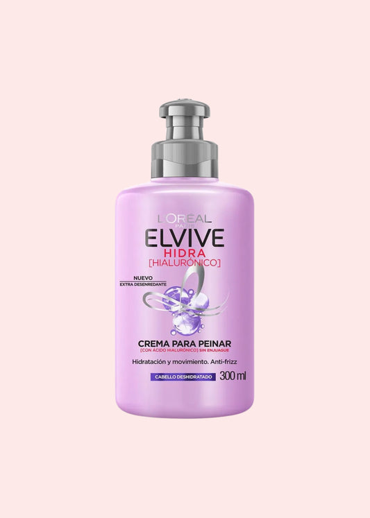 Elvive Crema Para Peinar Hidra Hialuronico 300 Ml