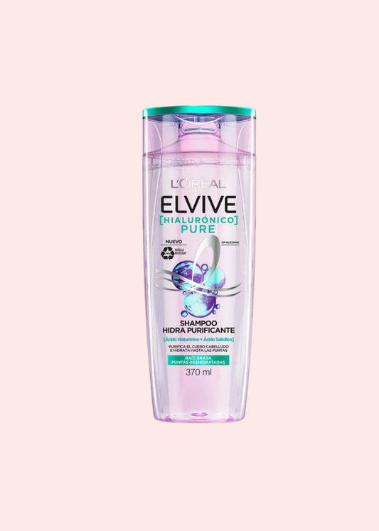 Elvive Shampoo Hialuronico Pure 370Ml